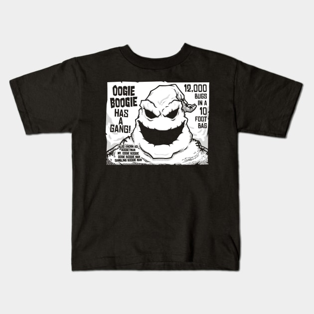 Oogie Has A Gang! Kids T-Shirt by blairjcampbell